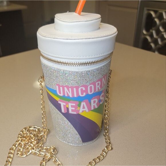 Unicorn Tears Drink Crossbody Bag/Purse - Picture 2 of 16